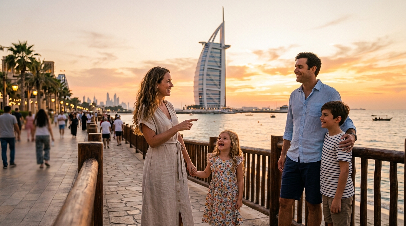Family holiday in Dubai